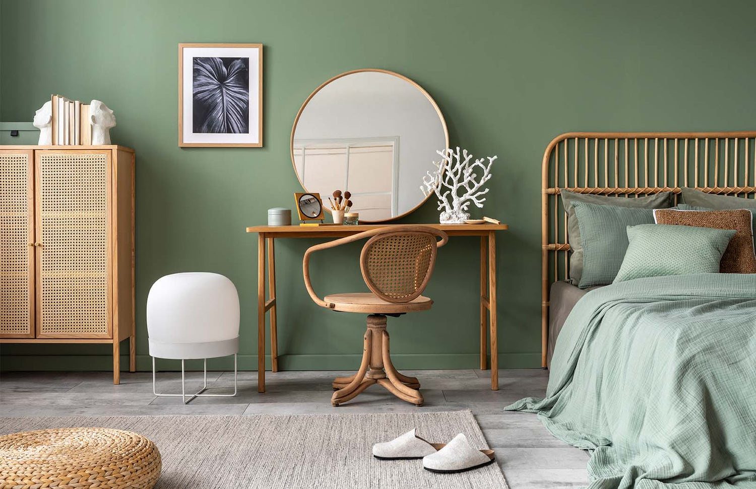 Hohe, dicke Spannbettlaken aus Elasthan & Baumwolle