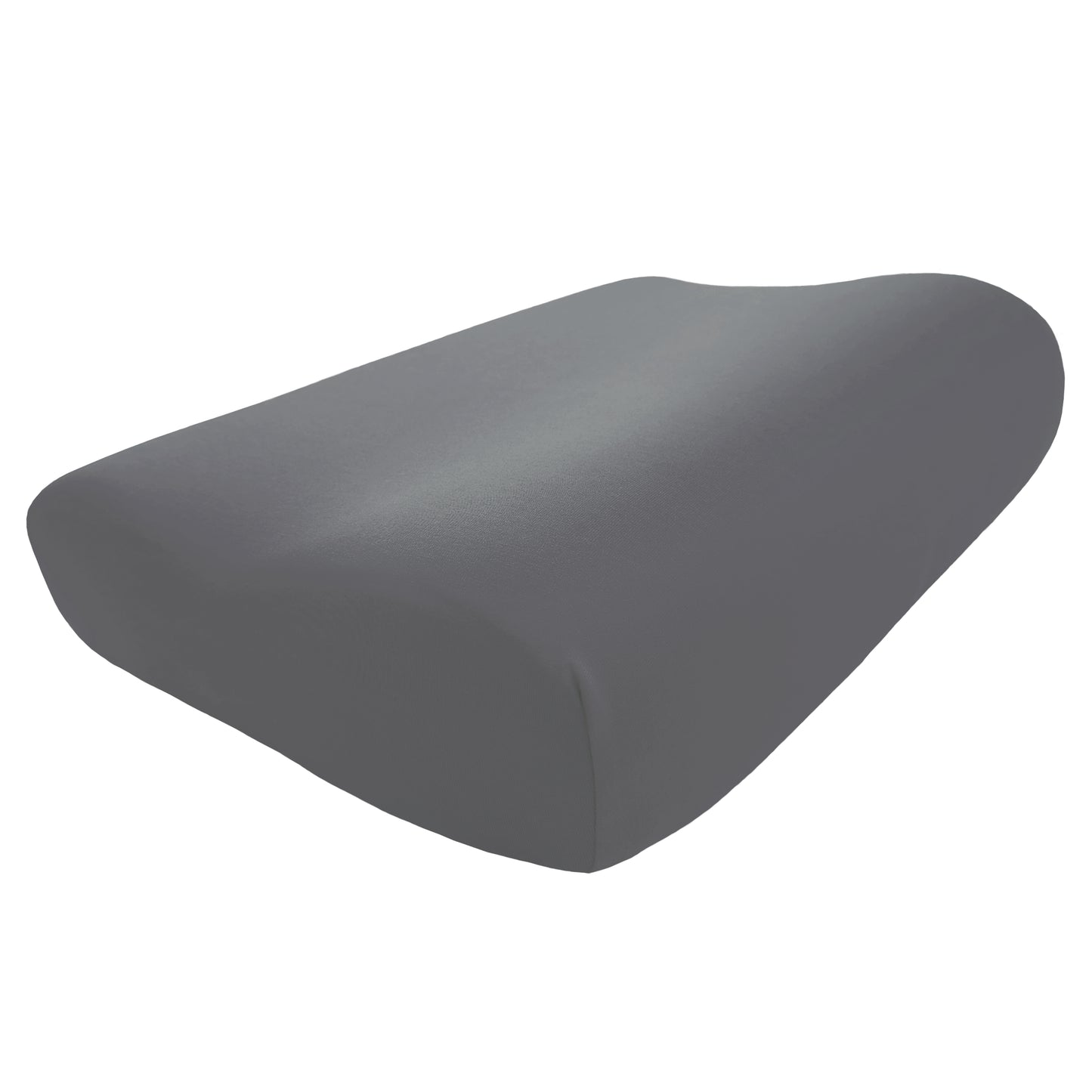 Nackenstützkissen Bezug 61x31 Schiefer