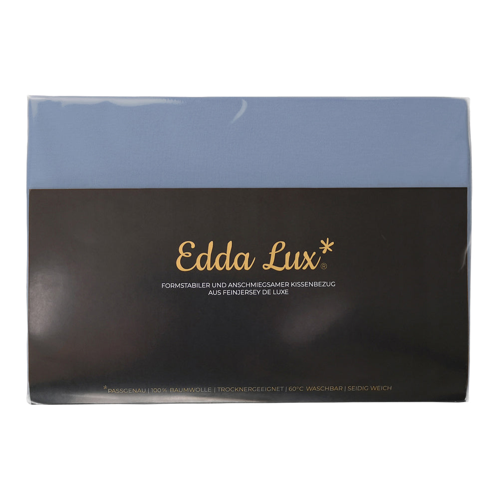 Edda Lux Kissenbezug 72 42 Jeansblau