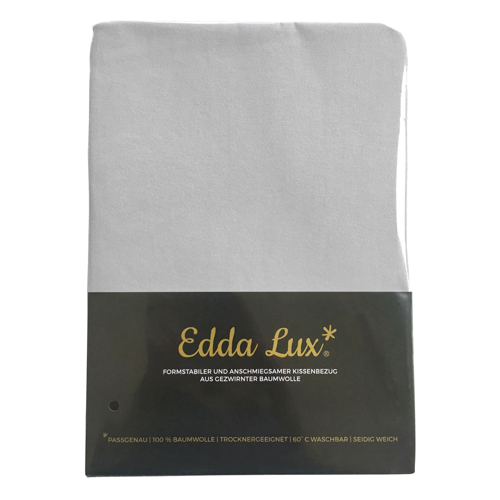 Edda Lux grau Kissenbezug tempur shape Platin