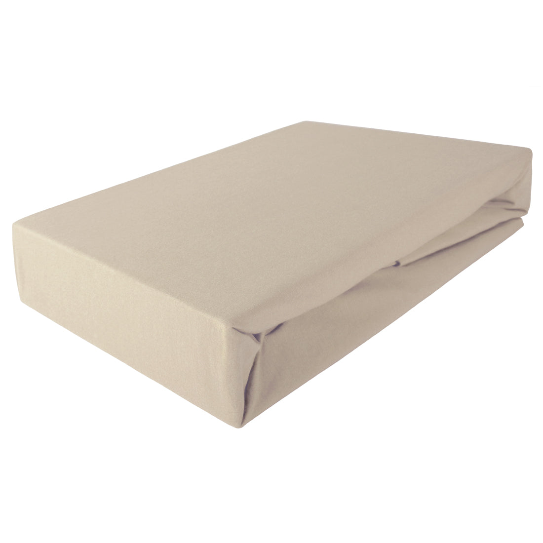 Laken 180x200 180x200cm Topper Wasserbett Elastan beige Sand