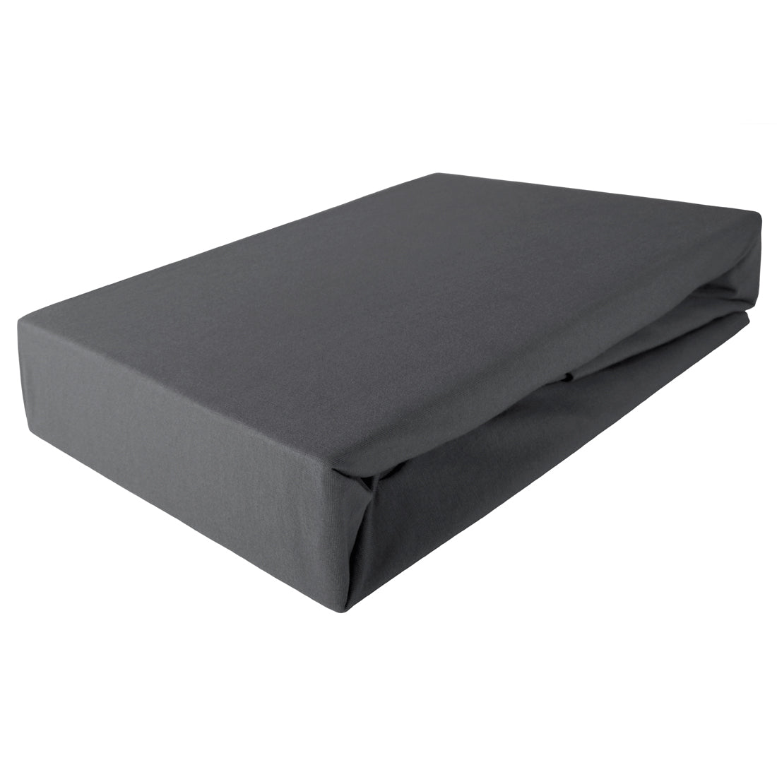 Leintuch 90 200 100 210 220 Boxspringbett dunkelgrau graphit