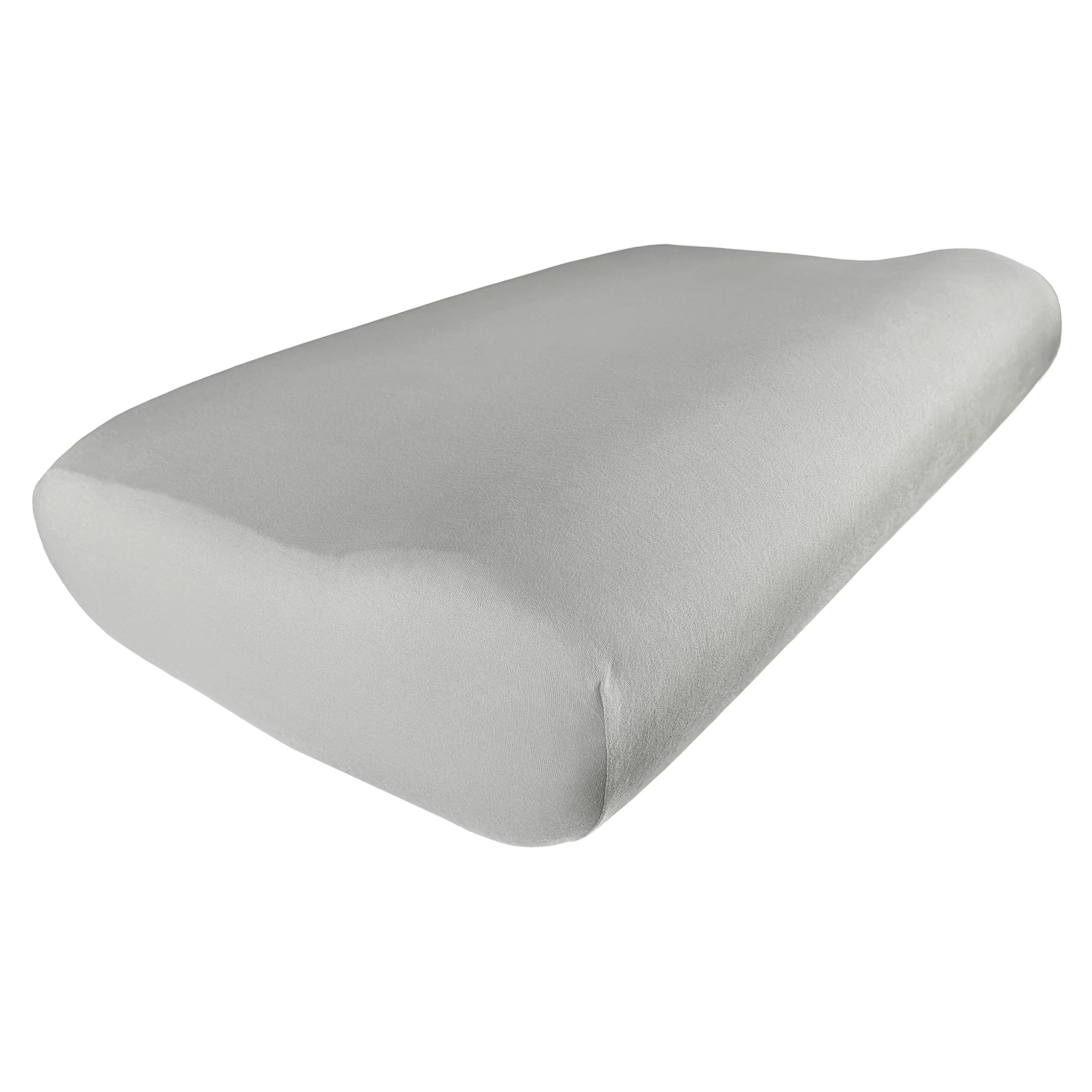 2 Stück Kissenbezug Velvety Soft – Ca. 40 X 80 Cm, Silber, Peachfinish Mikrofaser