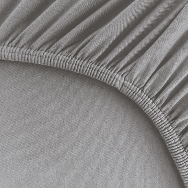 140x200 cm bis 160x220 cm - Premium Spannbettlaken für grau steingrau
