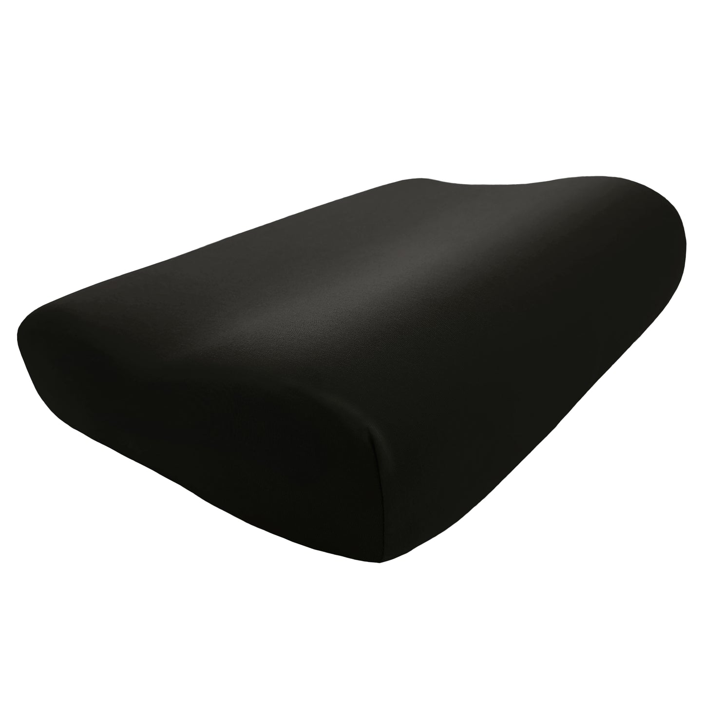 Nackenstützkissen Bezug 61x31 Schwarz