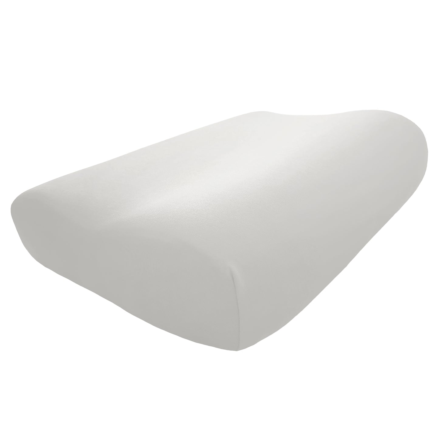 Nackenstützkissen Bezug 61x31 Weiß