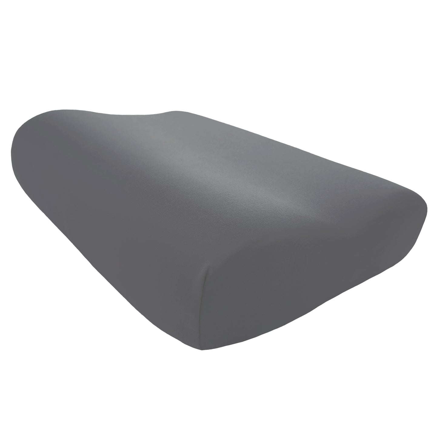 Nackenstützkissen Bezug 50x31 Schiefer