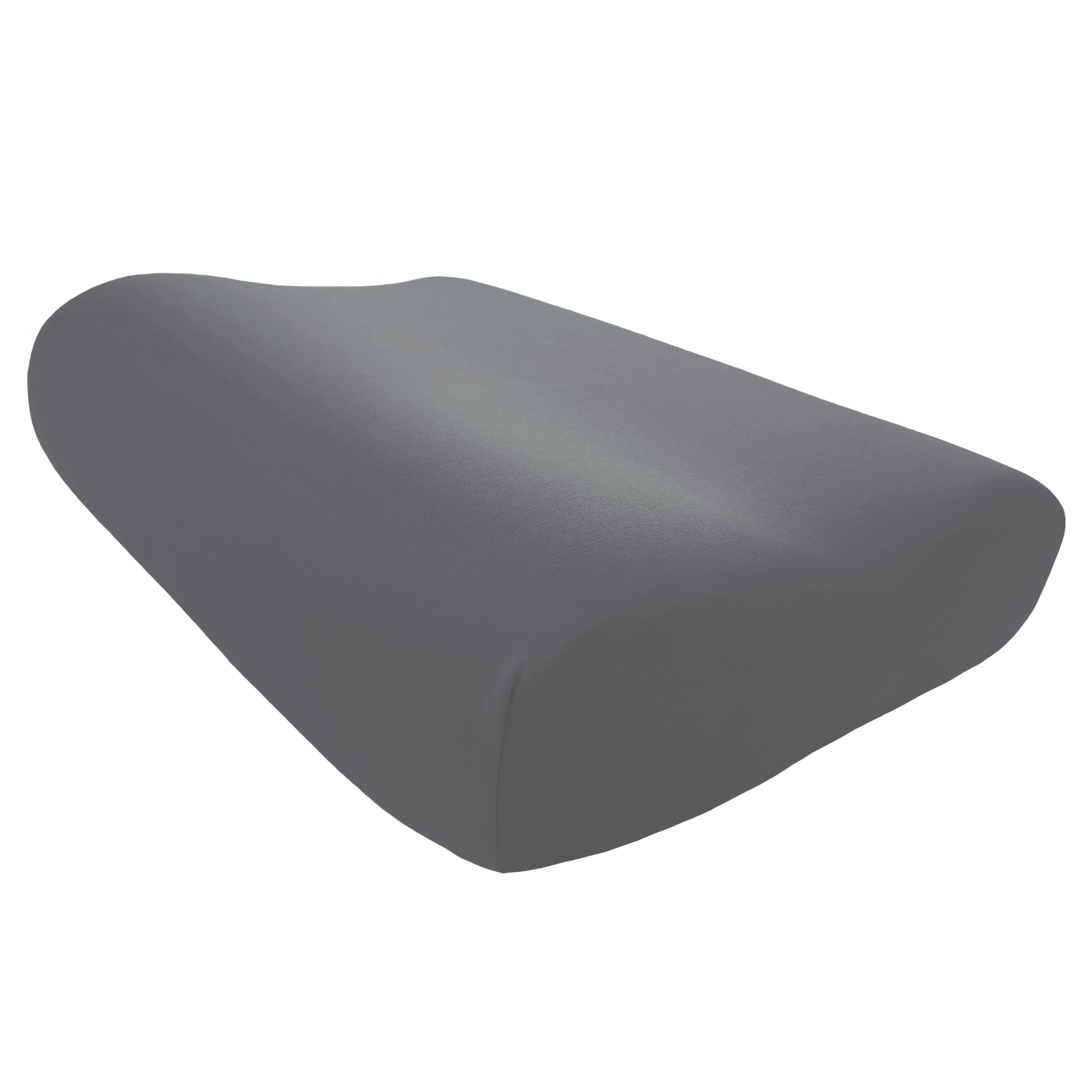 Nackenstützkissen Bezug 50x31 Schiefer